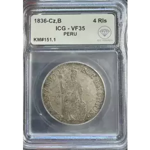 PERU Silver 4 REALES