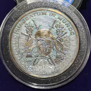 Pieces Of Eight Praedatum In Mundo Art Round