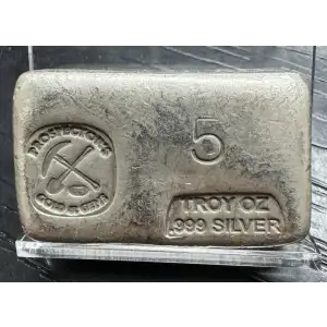 Prospector 5 oz Silver Bar