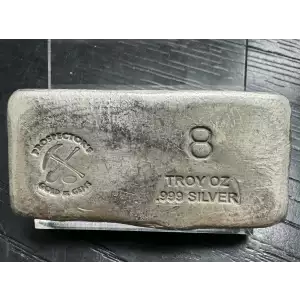 Prospector 8 oz Silver Bar