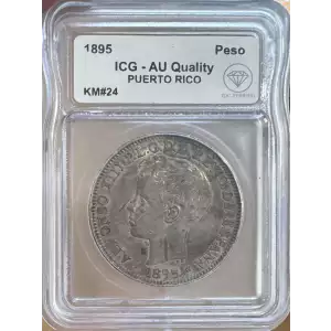 PUERTO RICO Silver PESO