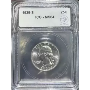 Quarter Dollars-Washington-Silver Coinage