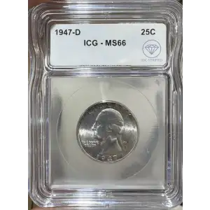Quarter Dollars-Washington-Silver Coinage