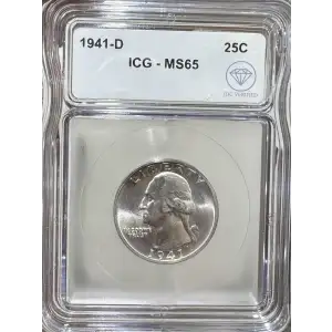 Quarter Dollars-Washington-Silver Coinage