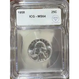 Quarter Dollars-Washington-Silver Coinage