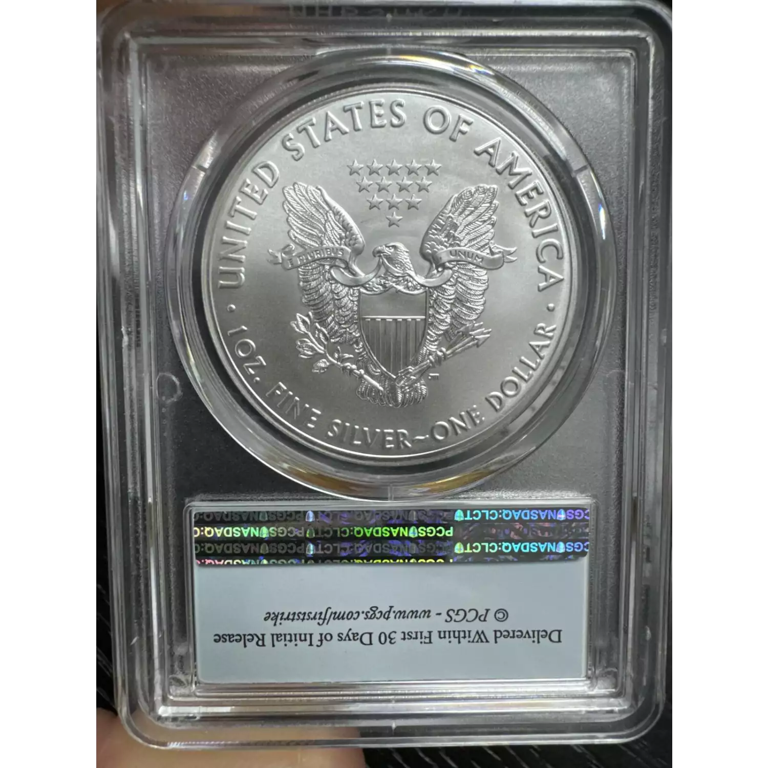 2019 American Silver Eagle PCGS MS70 Silver Eagle First Strike IDC