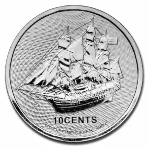 2021 Cook Islands 1/10 oz Silver Bounty Coin (2)