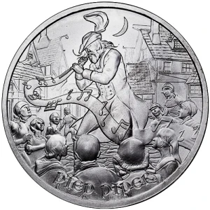 Medieval Legends Pied Piper 1 oz Silver Round