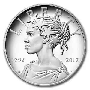 2017 American Liberty 225th Anniversary 1 oz Silver Medal (Box & CoA)