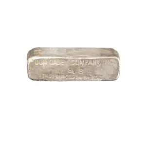 9.8 oz Silver Bar Don Casey Company, INC. VINTAGE  (5)