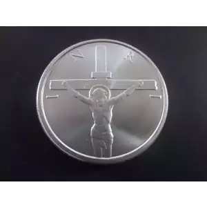 1/2 oz INRI Jesus Shekel Silver Round
