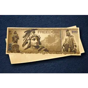 24K Gold Bill - Freedom