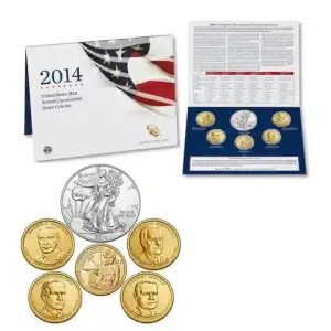 2014 United States Mint Annual Uncirculated Dollar Coin Set
