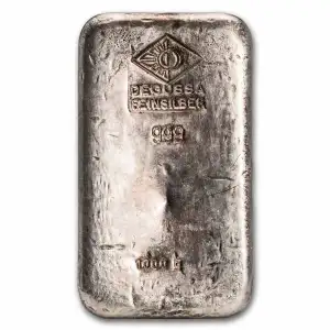 Degussa Feinsilber 1Kilo Silver Bar (3)