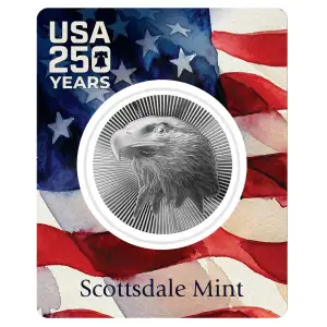 250th Scottsdale Eagle Stacker 1oz Silver Round (2)
