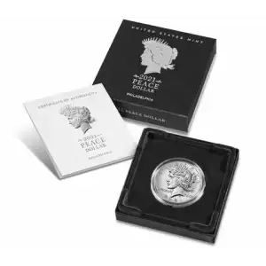2021 Peace Dollar Philadelphia (with Box and Papers) (3)