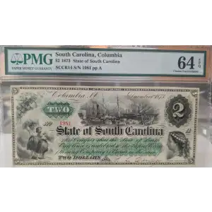$2 The Union Bank of Reading Pennsylvania Dec. 1st, 1861