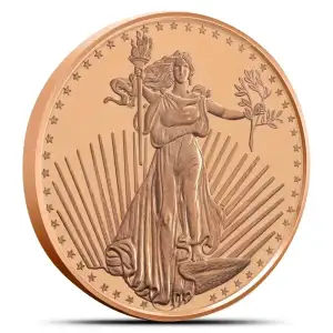 1 oz Gaudens Copper Round (2)