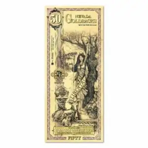 2023 Nevada 50 Goldback Note