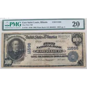 $100  Blue Seal Third Charter Period 705
