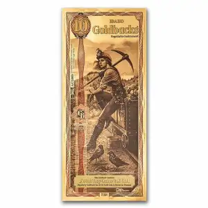 Idaho 10 Goldback Note (2026 Alpha Series) Limited 1st Edition