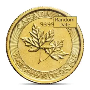 1/4oz Canadian Gold Twin Maple Leaf Coin (Random Year) [DUPLICATE for #212] (2)
