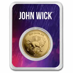 John Wick 1 oz Gold Continental Coin ( TEP )