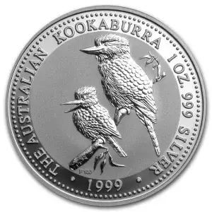 1999 Australia 1 oz Silver Kookaburra (2)