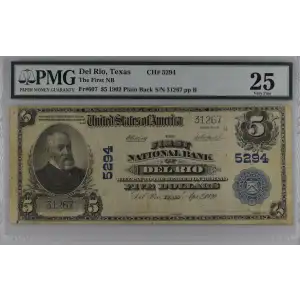 $5  Blue Seal Third Charter Period 607 (2)