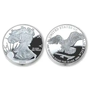 3ozt Quarter Pound Silver Round