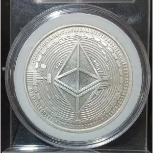 2021 1 oz Crypto Commemorative Ethereum Silver Round (3)