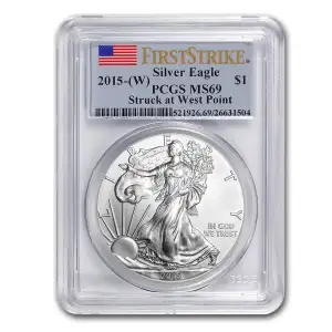 2015-(W) American Silver Eagle PCGS MS69 FS