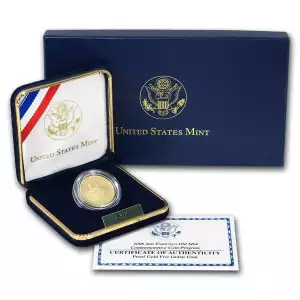 2006-S Gold $5 Commem San Francisco Old Mint Proof (w/Box & COA)