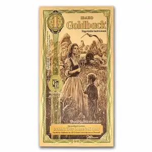 Idaho 1 Goldback Note (2026 Alpha Series) Limited 1st Edition