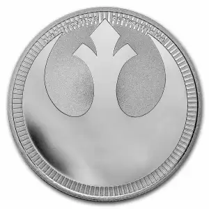 2022 Niue 1 oz Silver $2 Star Wars: Rebel Alliance