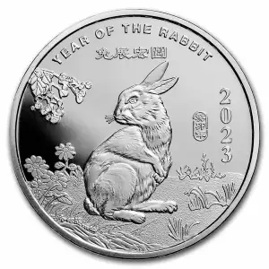 2023 Year of the Rabbit 1/2oz Silver Round