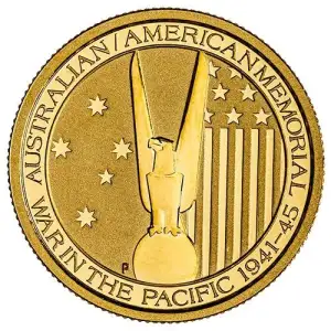 2013 1/4 oz Australian War In the Pacific Gold Coin (2)