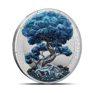 2025 1 oz Mythical Forest: Yggdrasil Winter Silver Coin (Box & CoA) (2)