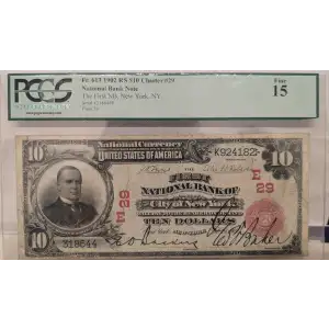 $10  Red Seal Third Charter Period 613