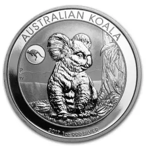 2017 1oz Australian Perth Mint Silver Koala