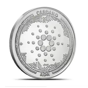 2023 1 oz Crypto Commemorative Cardano Silver Round