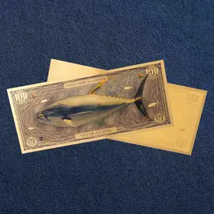 24K Gold Bill North American Gamefish - Yellow Fin Tuna