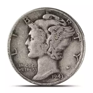 90% Mercury Dime - Circulated (2)