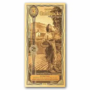 California 5 Goldback Note (2026 Alpha Series) Limited 1st Edition