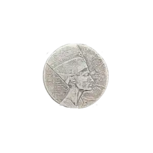 2017 5 oz Republic of Chad 3000 Francs Silver Queen Nefertiti Coin - Egyptian Relic Series (4)