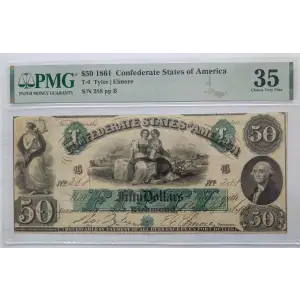 $50   Issues of the Confederate States of America CS-6