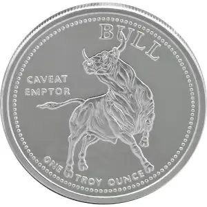1oz Bull and Bear Silver Round (2)