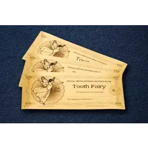 24K Gold Bill - Tooth Fairy