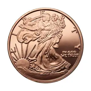1 oz Walking Liberty Copper Round (2)