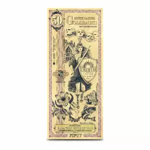 South Dakota 50 Goldback Note